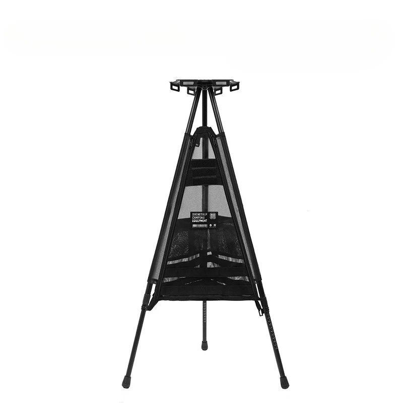 

Outdoor camping table, portable, with lift, aluminum alloy, removable hexagonal table