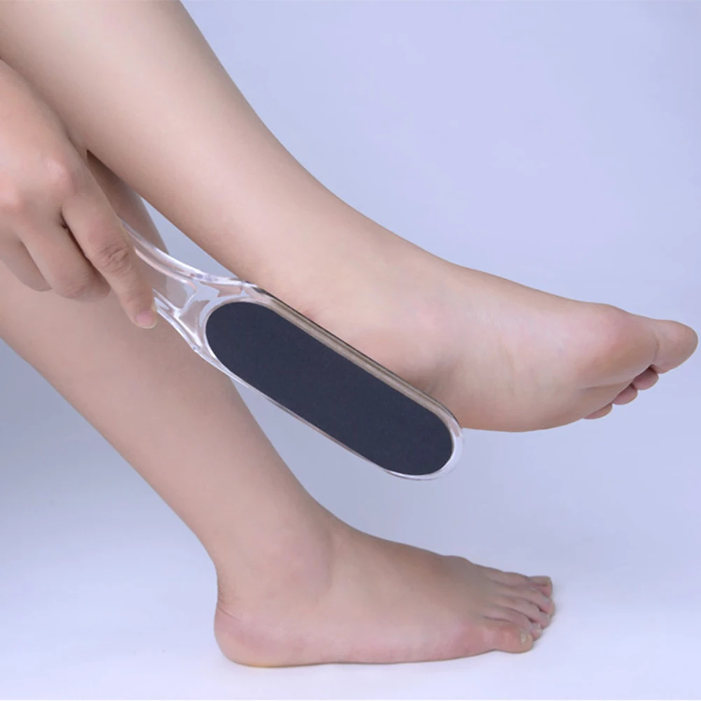 

4Pcs Double-Side Foot File Matte Grinding Stone Lightweight Pedicure Rasp Tool for Callus Removal Dead Skin Care