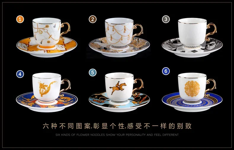 

Retro Light Luxury Turkish Coffee Cup and Saucer Set Ceramic Cup Afternoon Tea Cup Home Gift Box tea mug warmer pad пылесос