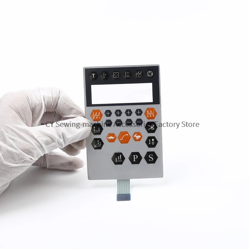 1PCS New Operation Panel Board Sticker Membrane Film Keypad Button Switch Paper for Hulong Hmc Industrial Sewing Machine