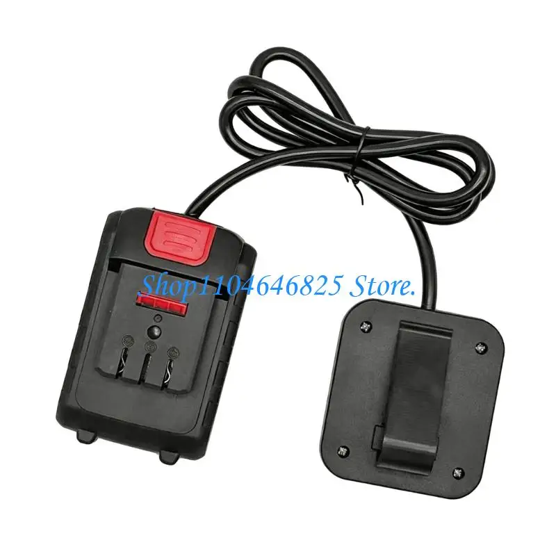 

Professional Battery Converters Adapter Line Suitable For Power Tool To Batteries With Waist Hook And Extended Cable