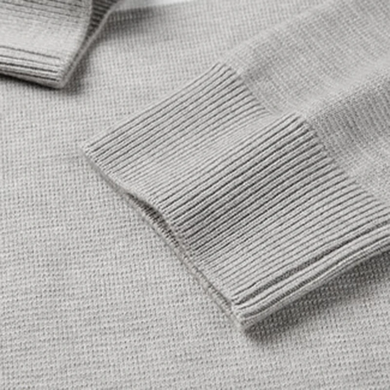 

Homesi Men's Slim Fit Knitwear Long Sve Casual Double Collar Faionable Comfortable Autumn Winter Polyester Fiber Youth...