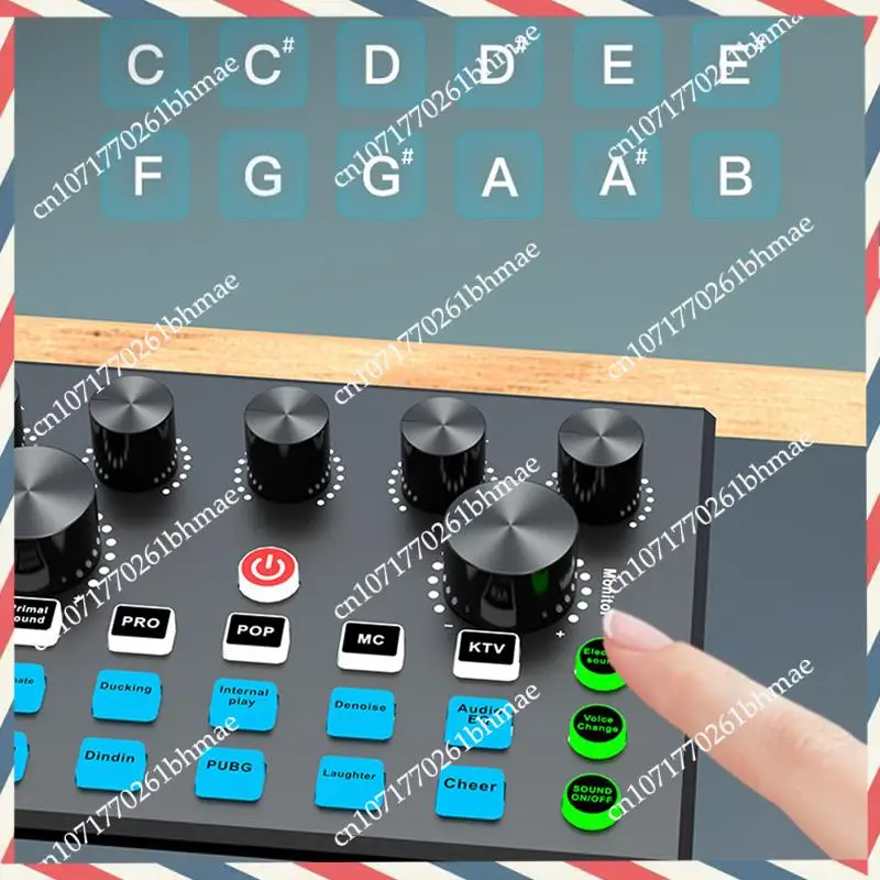 -A21Z SY168 Sound Card Live Broadcast Speaker Multi-Functional All-In-One Portable Bluetooth Karaoke Machine For Singing