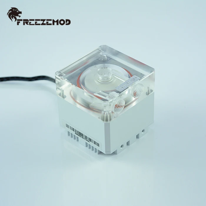 Freezemod Computer Water Cooling Silent PWM Water Pump Lift 4m Flow 800L Support 12V/5V RGB AURA SYNC