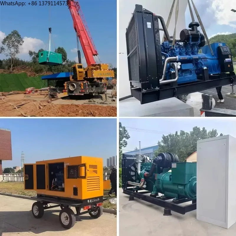 Super Silent diesel Generator 80kw 100kw 200kw 300kw400kw500kw1000kw Generadores Gerador Generator Set Genset Generador 3