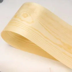 L:2.5Meters Width:15cm T:0.25mm Natural pine veneer furniture speaker refurbishment solid wood veneer natural wood color