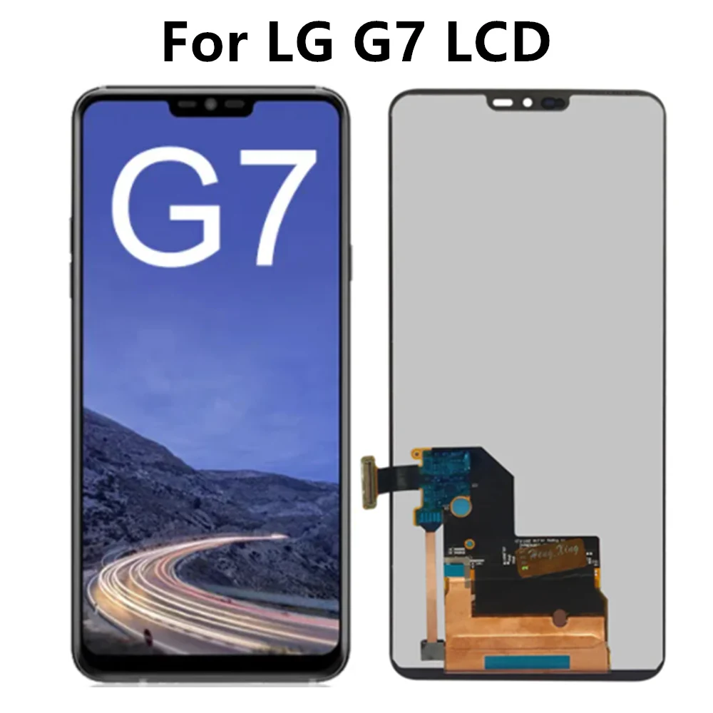 

6.1'' For LG G7 LCD G710 G710EM G710PM G710VMP LCD Display Touch Screen Assembly Digitizer Frame For LG G7 ThinQ LCD Screen