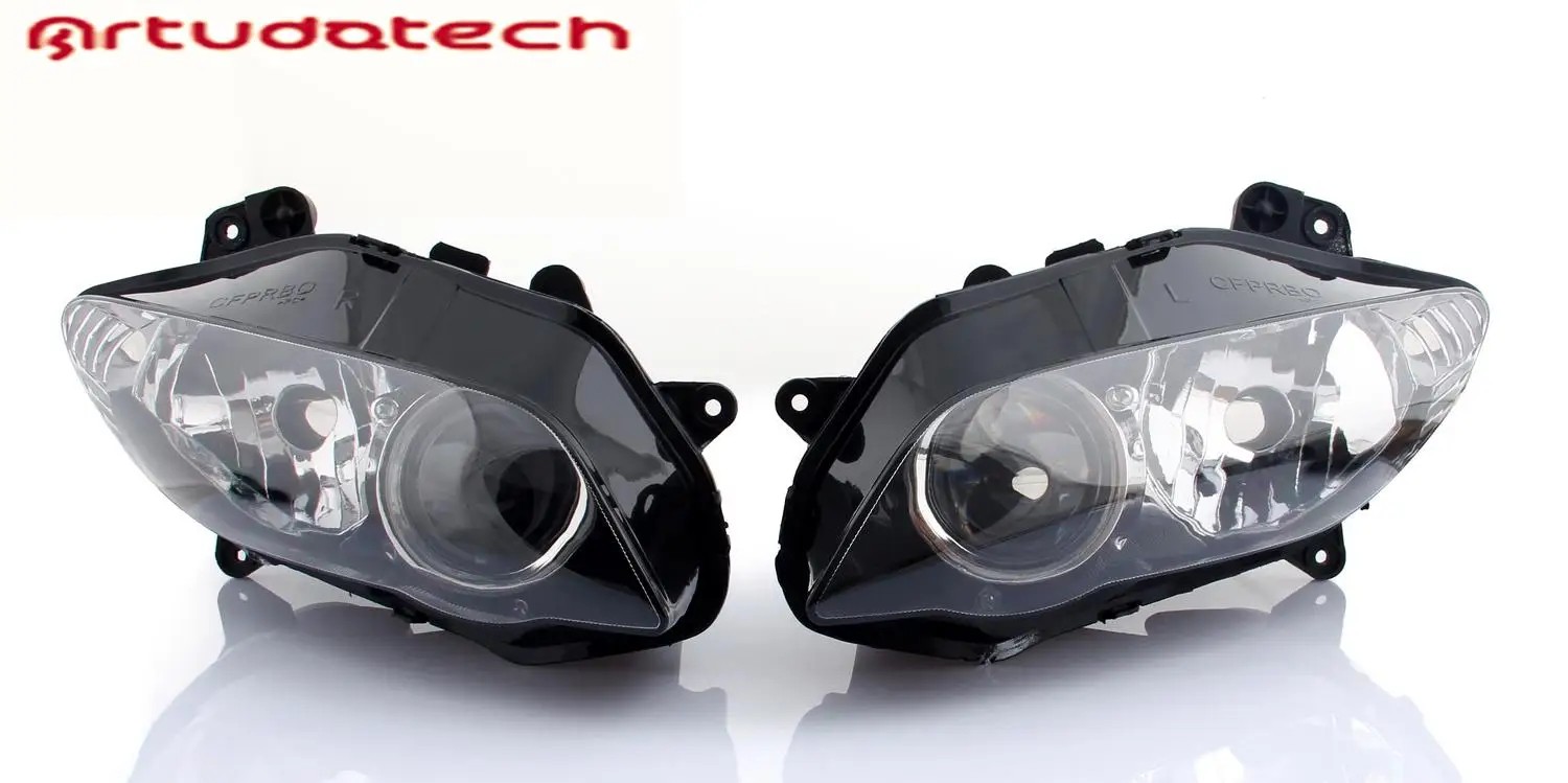 

Headlight Guard Protector Cover Haddlamp Kit Clear for Yamaha Yzf R1 1000 04-06