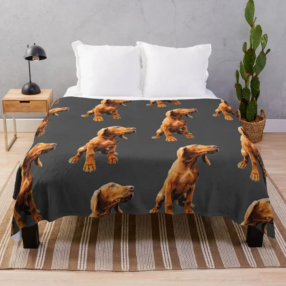 

Vizsla Puppy - The Hungarian Vizsla Throw Blanket Soft Breathable Blanket for Night Sleeping