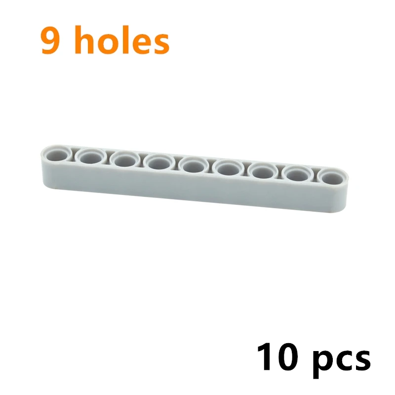 MOC Parts Building Blocks Technical DIY Liftarm Thick 1x9 hole arm Bricks Compatible Assembles Particles Educational Toys 40490