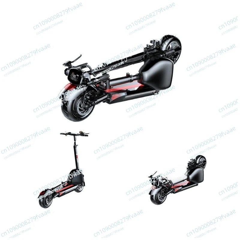 Electric scooter mount folding driving two-wheeled scooter small mini battery car