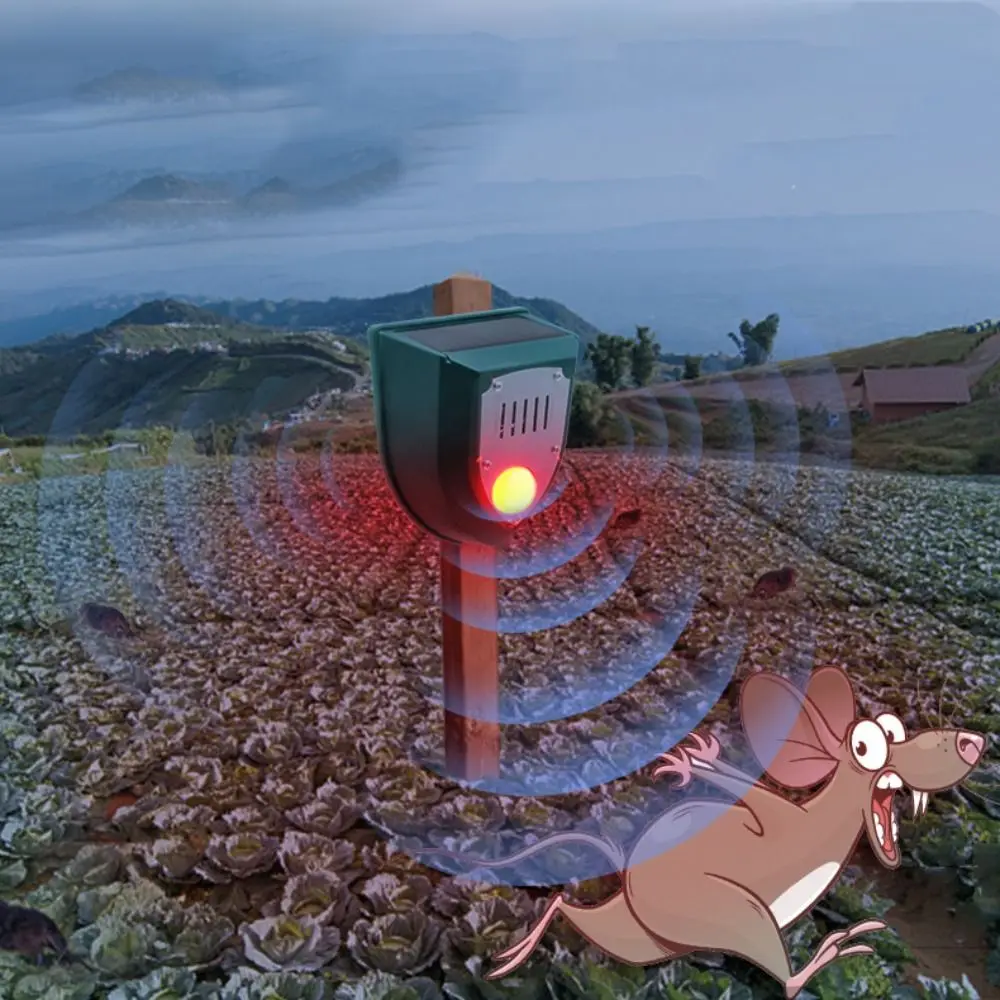 

Weatherproof Solar Motion Sensor Alarm Solar Powered Infrared Detection Animal Repeller Waterproof Motion Sensor Drive Device