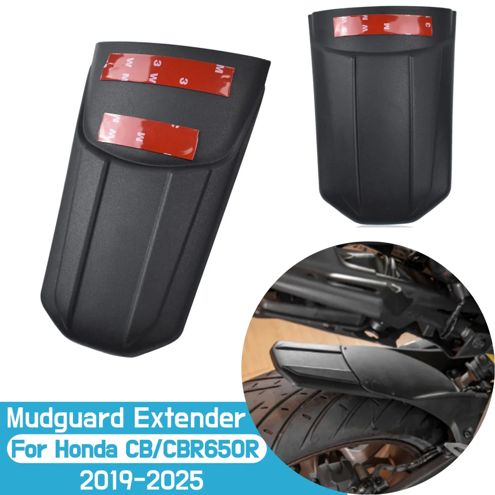 For Honda CB CBR 650R 2019-2025 CB650R Front Mudguard Extender Rear Fender Extension Hugger Splash Guard Motorcycle Accessories