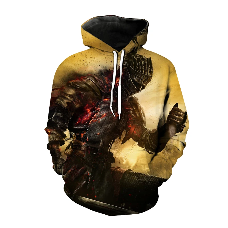 Dark Souls Spiel 3D Druck Hoodies Männer Frauen Mode Streetwear Übergroßen Sweatshirts Hoodie Männliche Pullover Trainingsanzug Mann Kleidung