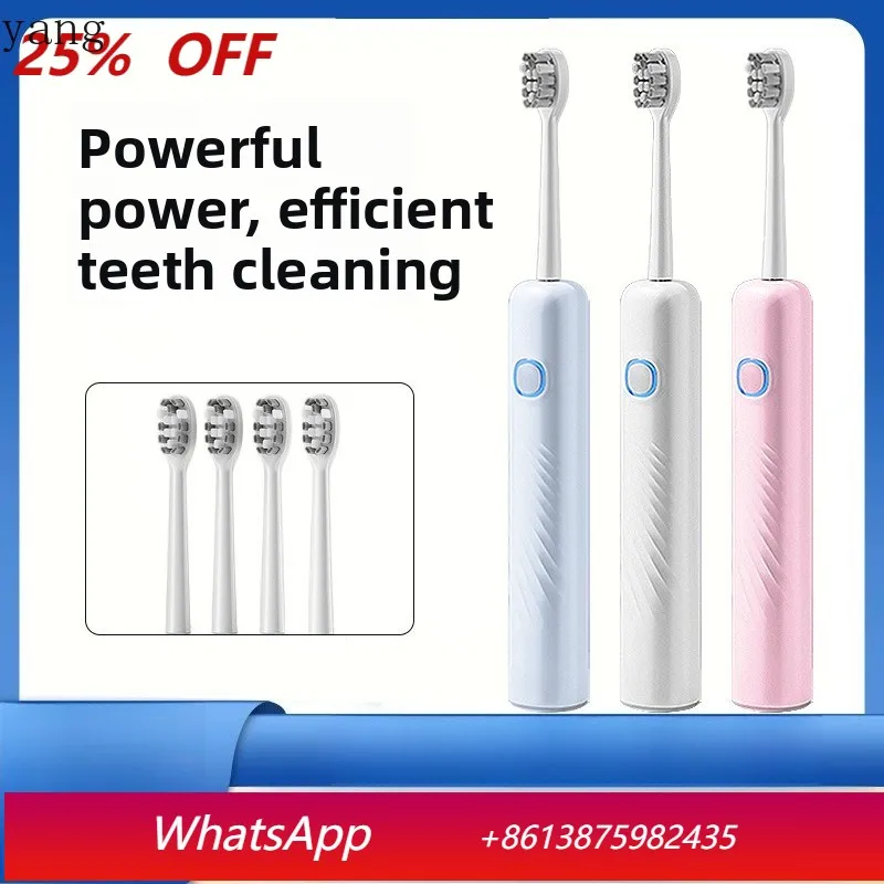 Yjq household smart electric toothbrush charging soft bristle waterproof electric type