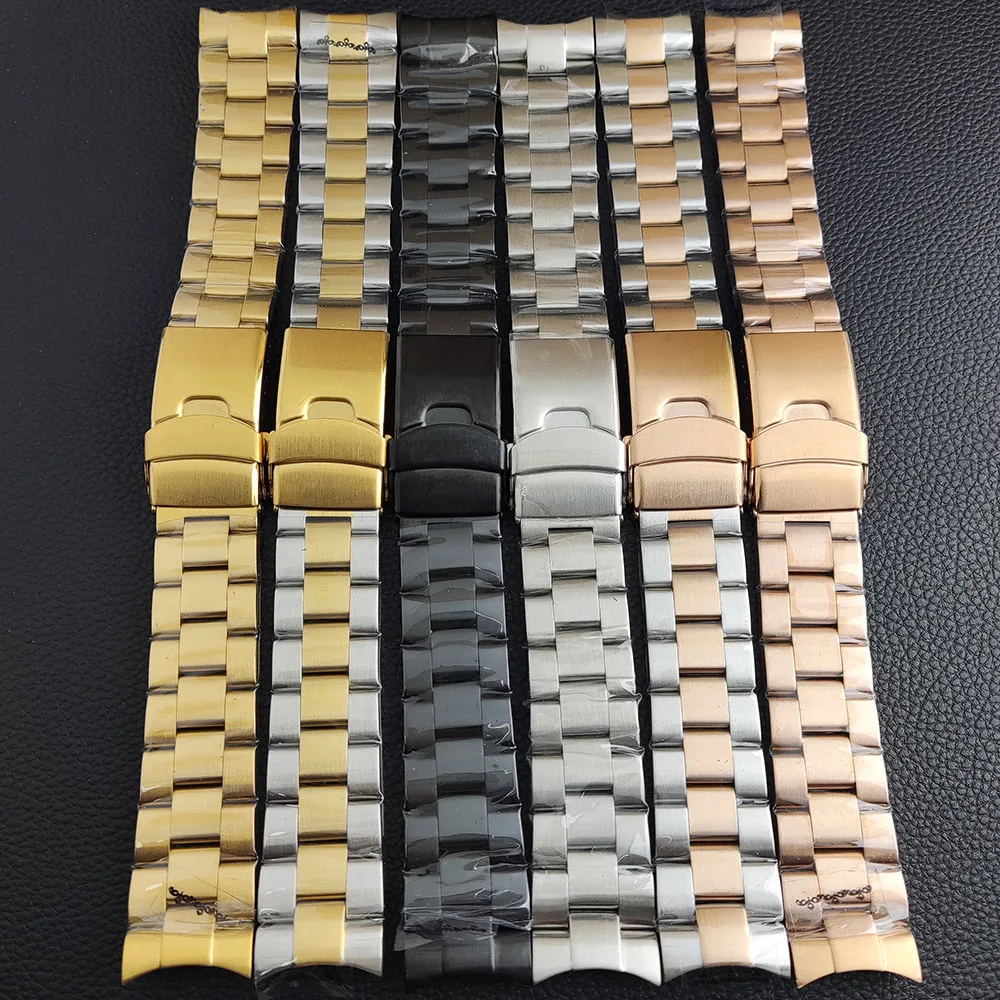 22mm NH36 watch strap suitable for 007 SKX case 6 o'clock NH35NH36 case assembly stainless steel strap watch accessories