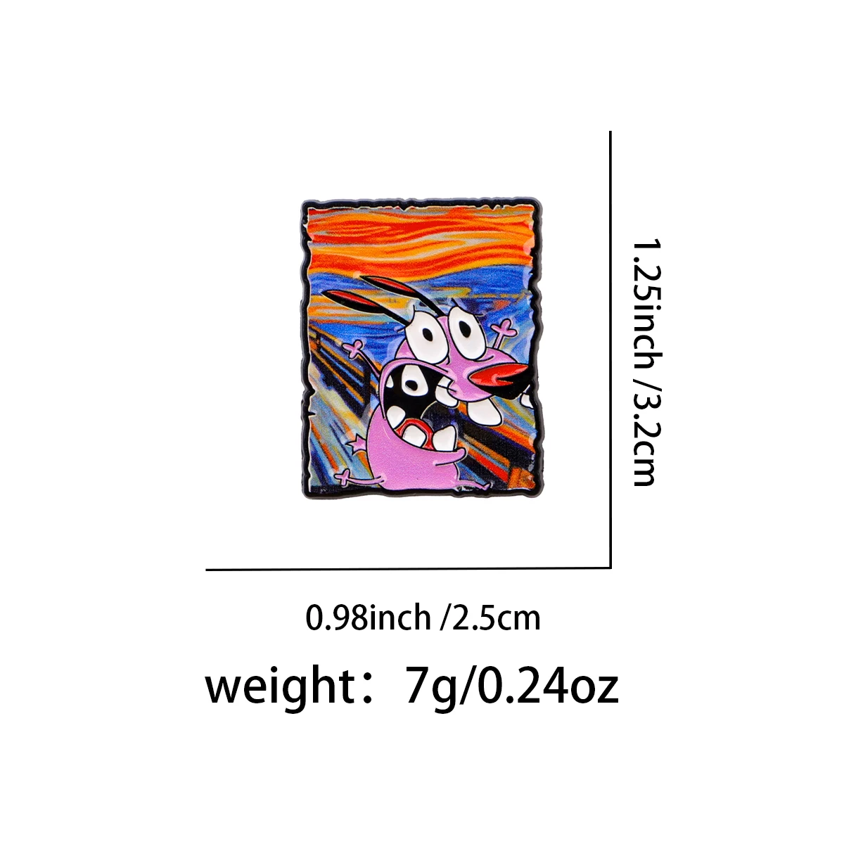 Art Enamel Pin Cartoon Brooch for Backpack Jacket Hat Lapel Badge Fashion Jewelry Accessory Funny Humor Gift for Adults Teens
