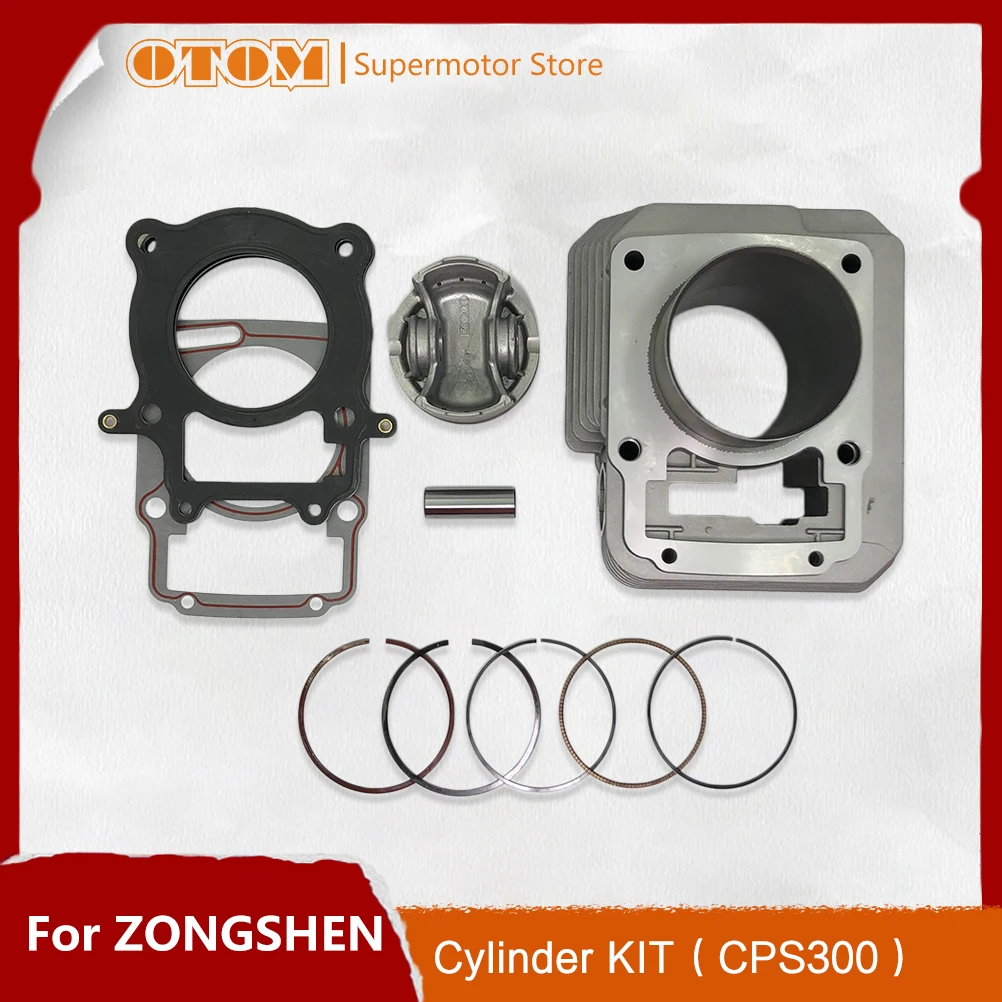 

Motorcycle Accessories 74mm Cylinder Block Piston Ring Pin Gasket Kit For ZONGAHEN ZS172FMM-3A CB250-F KAYO Pit Dirt Bikes Parts