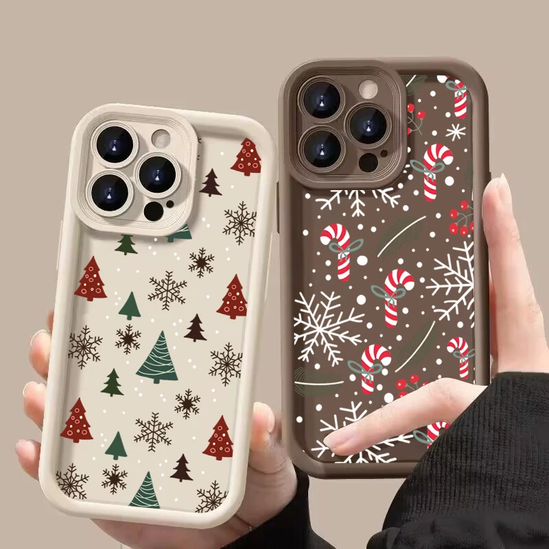 

Phone Case For Xiaomi Mi 14T 14 13T 13 12T 12 11 Lite 5G Poco X6 X5 X3 F5 F6 M6 Pro 4G Merry Christmas New Year Gifts Soft Cover