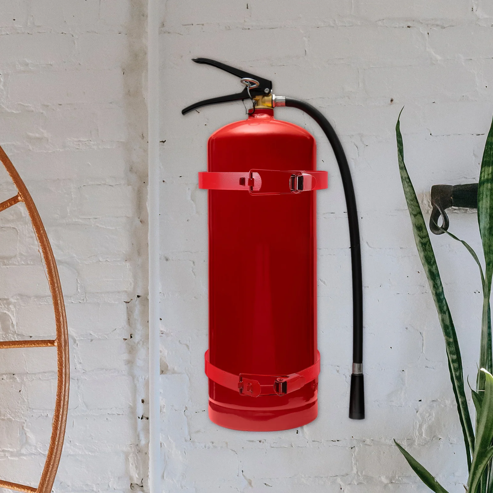 

Fire Extinguisher Holder Wall Mount Bracket Hook for Vehicle Boat Factory Office Home Adjustable Size Compact Space Saving
