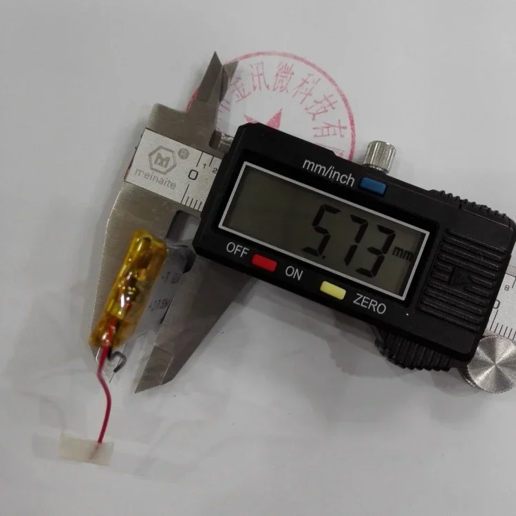 Leitor de pontos caneta gravador bateria embutida 3.7v bateria de lítio 602040 medidor de código varredura instrumento inteligente 500mah recarregável