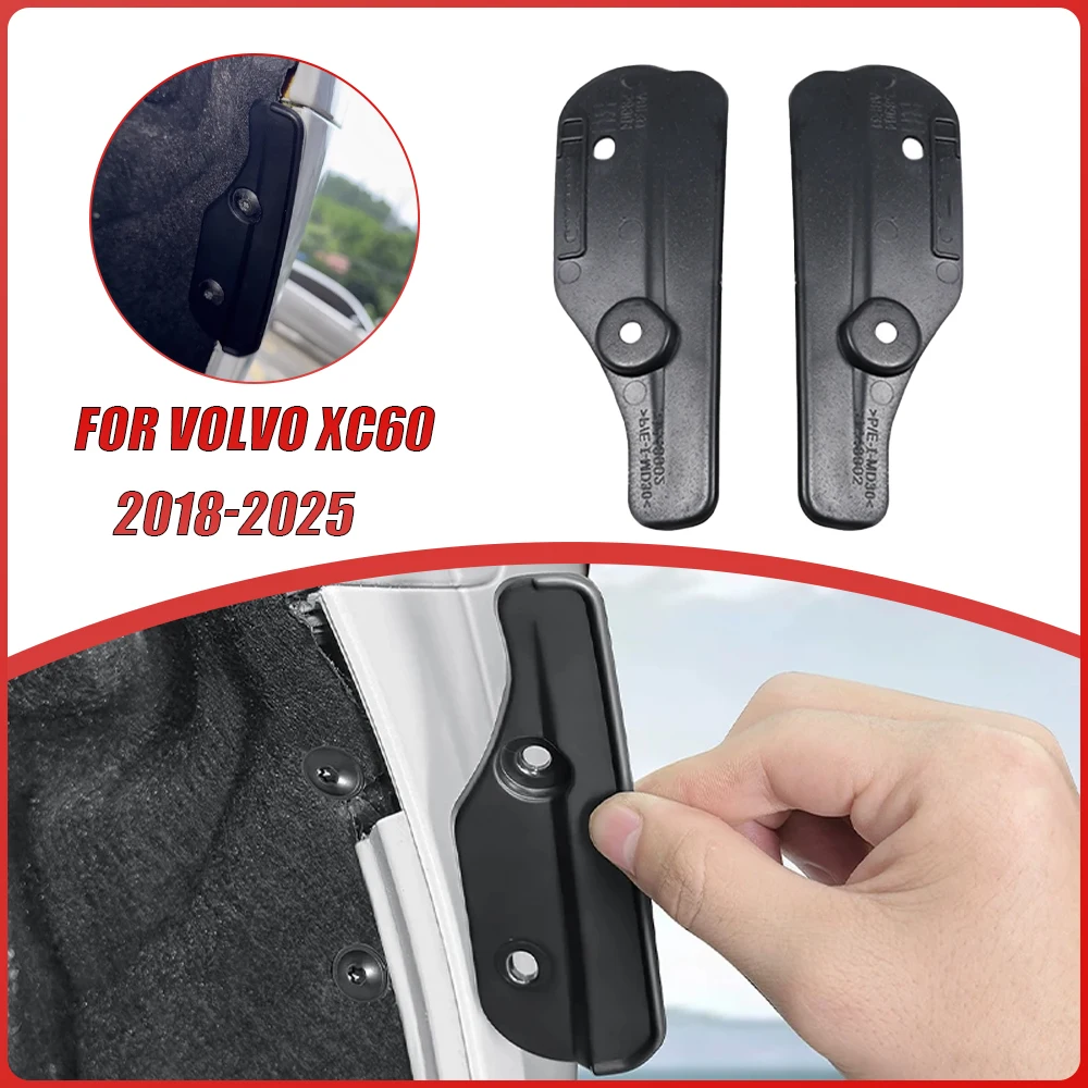 

Внутренняя подкладка заднего колеса, маленькое боковое крыло, брызговик для Volvo XC60 2018-2025, аксессуары для модификации автомобиля, материал ABS