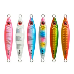 CASTFUN 60g 80g Blade Shotel Saltwater Fishing Bait Metal Jigs Artificial Bait fishing lure
