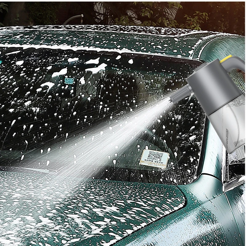 

Manufacturer OEM ODM Cordless ABS Electric Car Foam Sprayer Washer Dual-Use High Pressure 1L