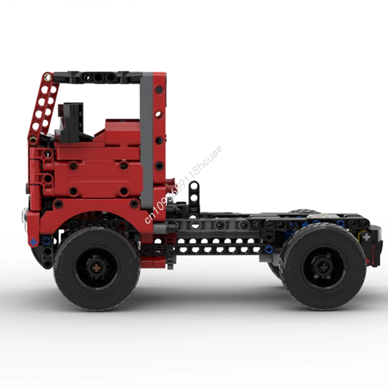 487 Uds. MOC Azov camión todoterreno modelo técnico bloques de construcción niños DIY creativo montar juguetes de ladrillos Modulares regalos de navidad