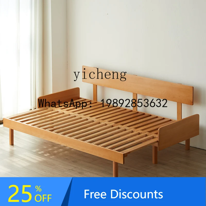 sofa bed living room multi-functional dual-purpose folding pull-out telescopic push-pull bed small apartment single sofa bed