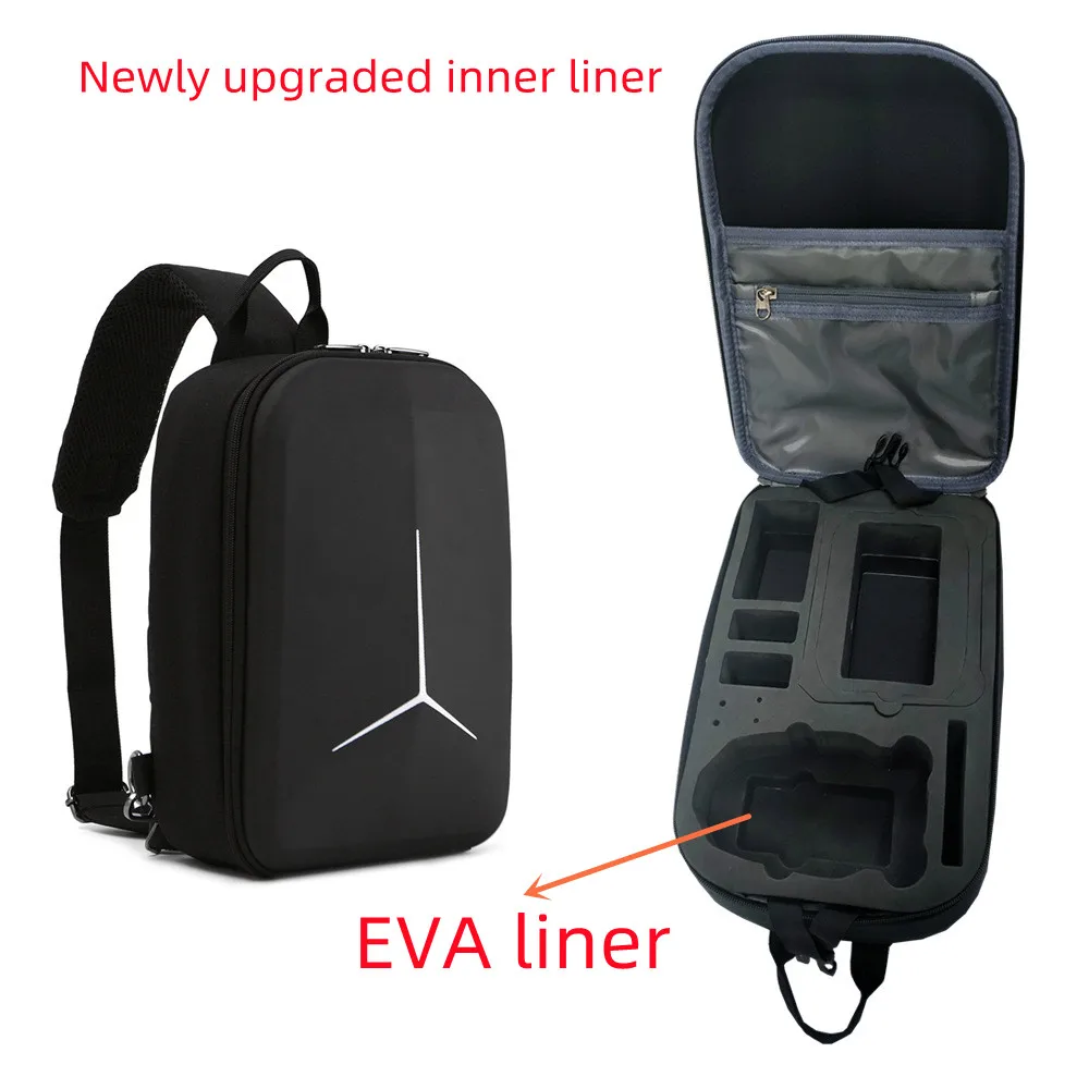 For DJI Mini 3 Pro/Mini 3 Storage Backpack Messenger Chest Bag Portable Fashion Box for DJI Mini 3Pro Bag Shoulder Bag Accessory