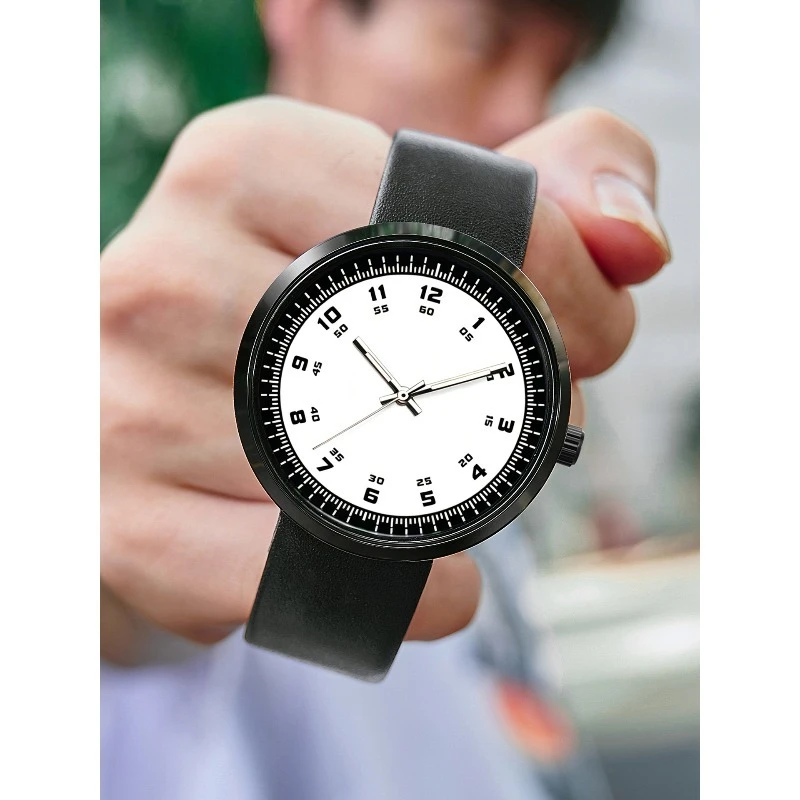 

Quartz Simple Sports Watch for Boys and Girls Teenagers Junior High School 2026 New Model Time Niche Strap Creative Design Gift