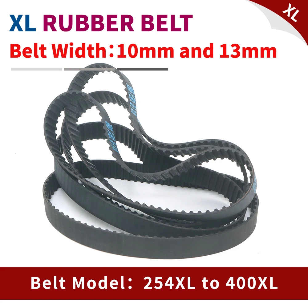 10mm 13mm XL Timing Belt Model 254XL to 400XL XL Toothed Belt 256 260 270 280 290 300 310 320 XL 330 340 350 360 370 380 390 XL