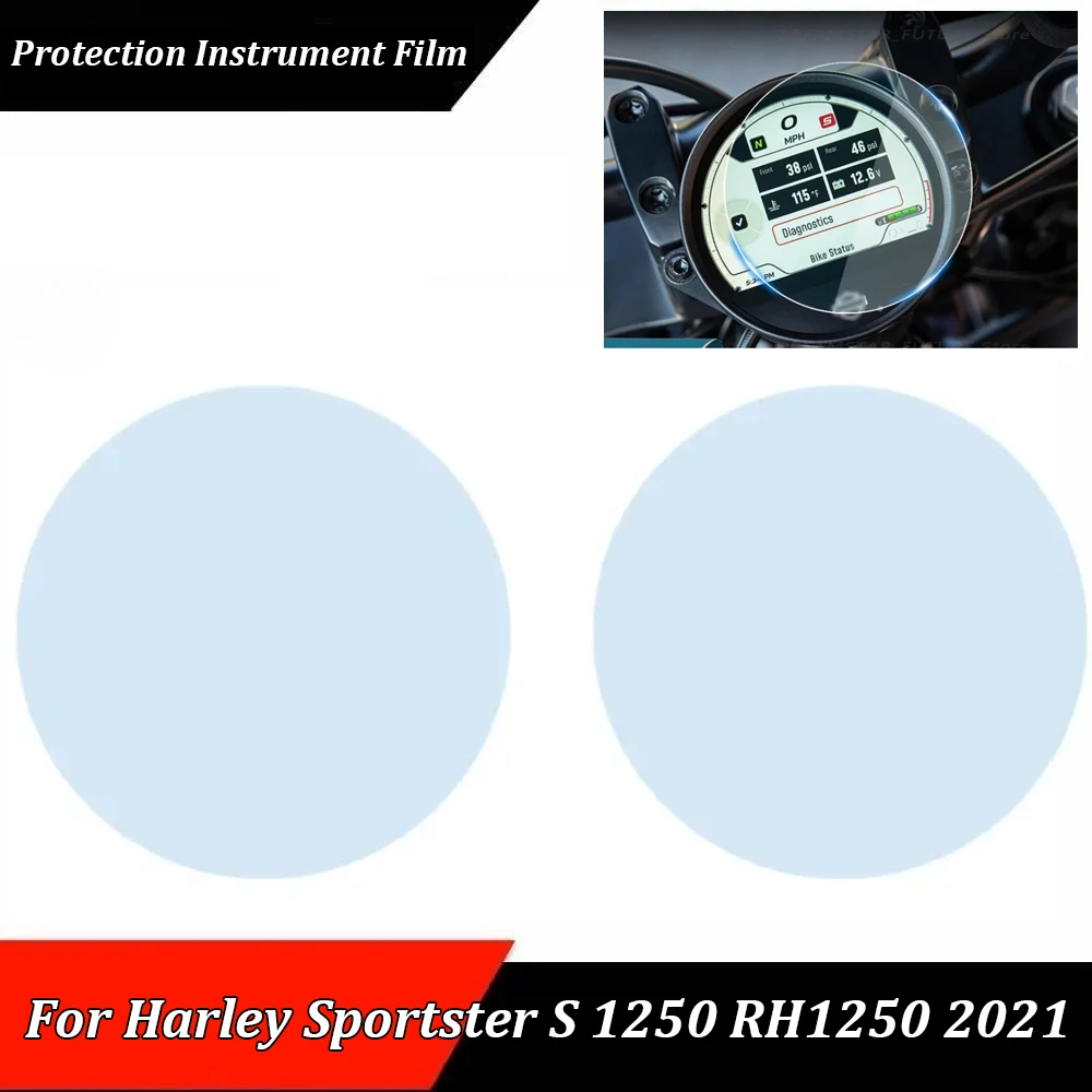 

Новая защитная пленка для мотоциклетных инструментов, экран кластера от царапин для Harley Sportster S 1250 RH 1250 RH S 1250 2021