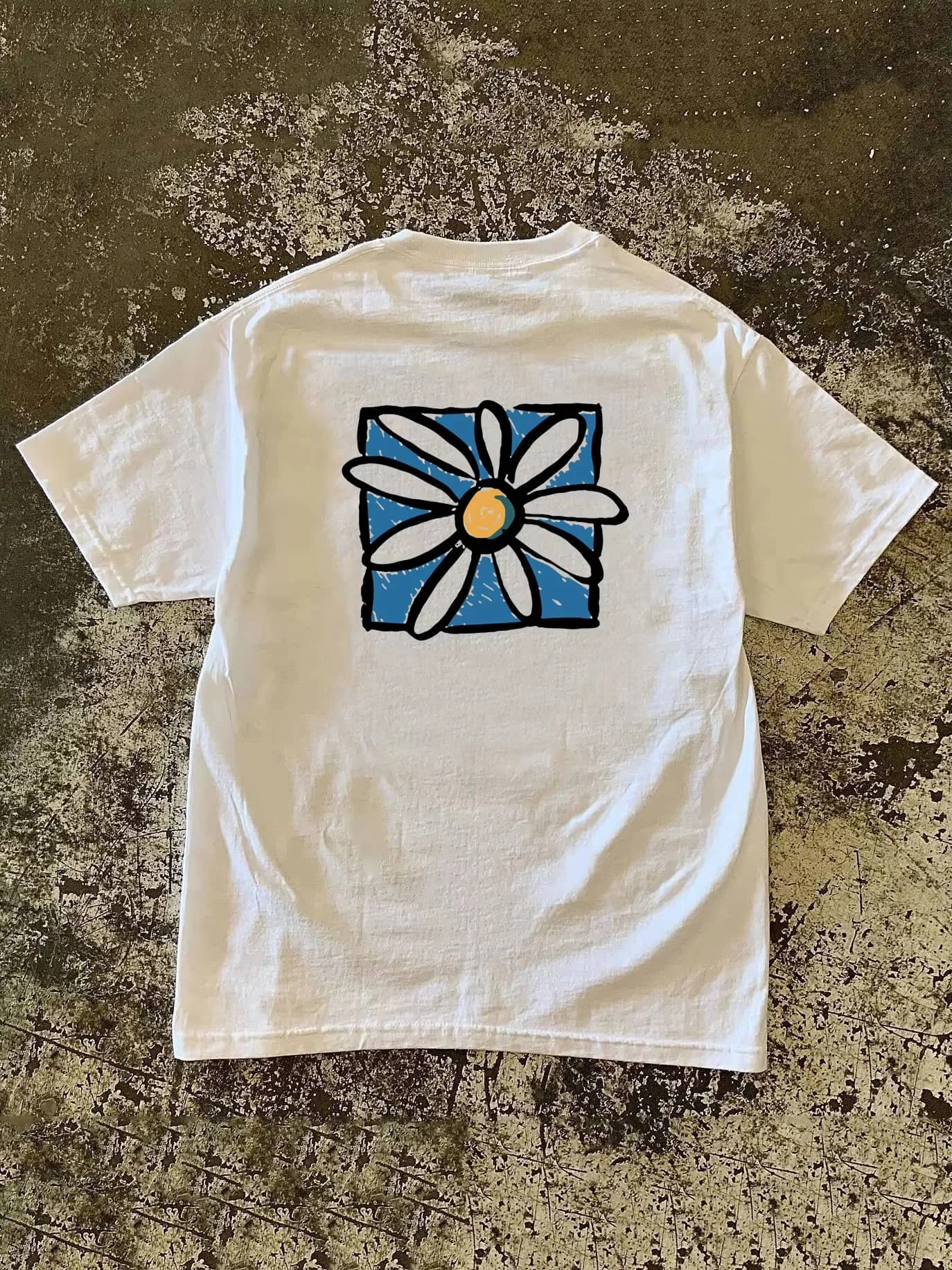 

Hanhwa Double-sided Print Summer Oversized Short-sleeved T-shirt Men's and Women's Fashion Casual Cotton T-shirt