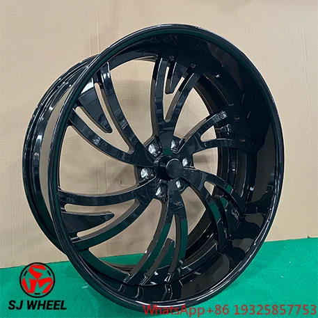 Customize Car Wheels 16 18 20 22 24 26 Inch 6 X114.3 6x135 6 X139.7 Forged Aluminum Alloy Wheel Off-road Rim Deep Concave Wheel