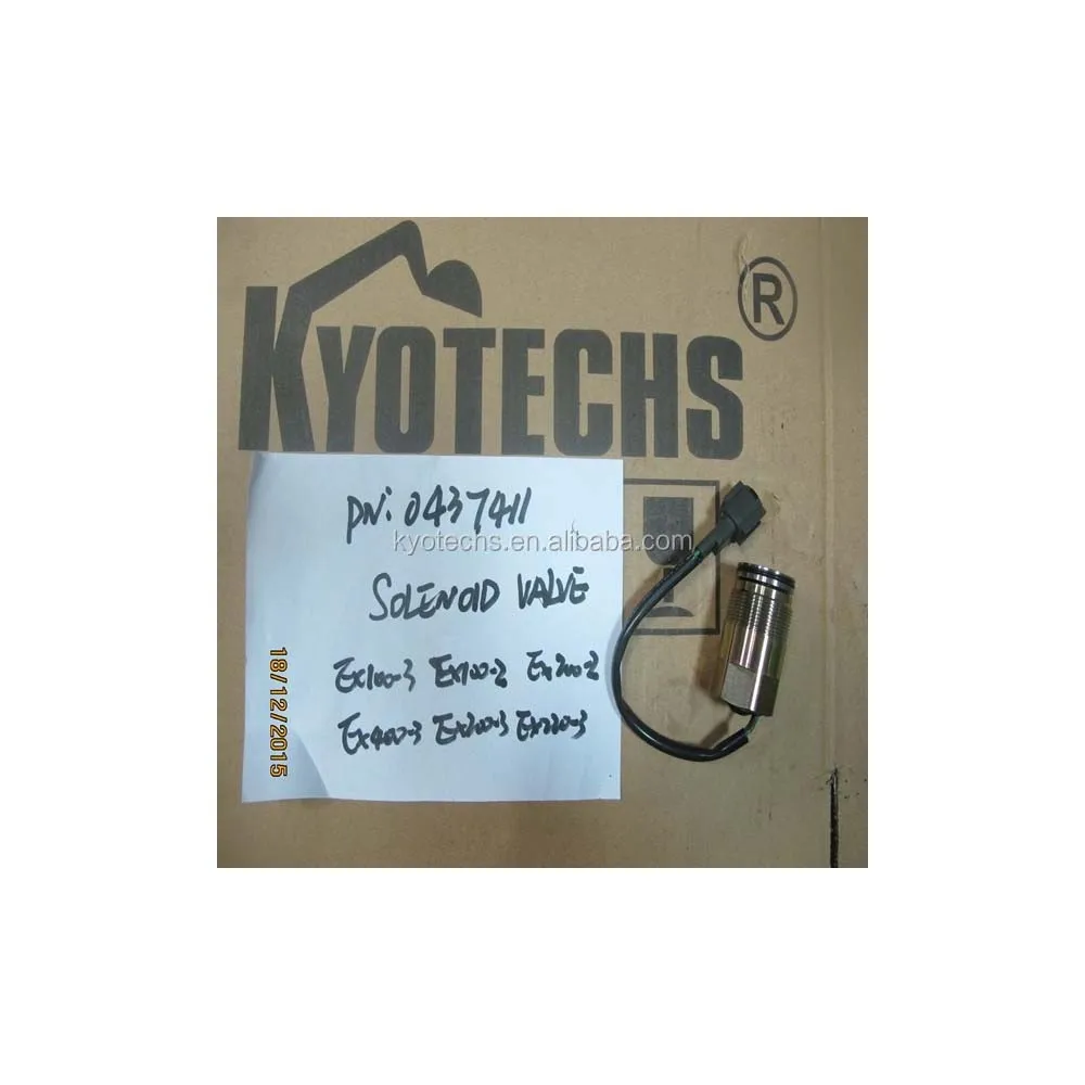 

0437411 12V 24V Hydraulic Pump Solenoid Valve for EX100-2 EX100-3 EX200-2 EX200-3 Excavator