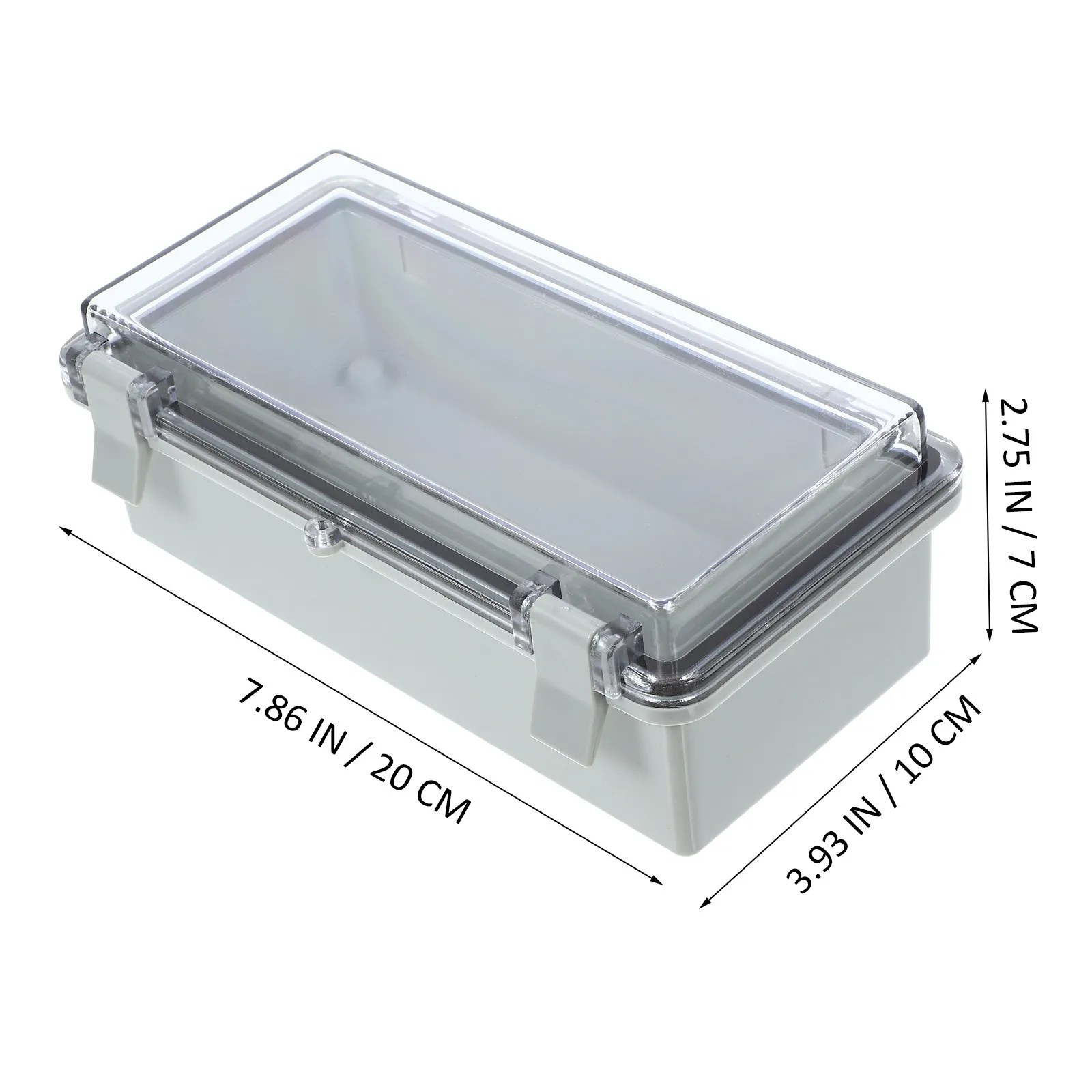 Waterproof Electrical Junction Box Outdoor Plastic Project Box for Cable Connection Suitable for Garden Street Flood Lights