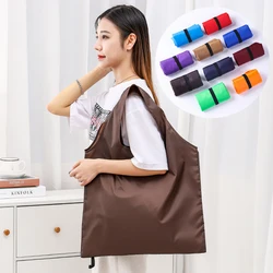 Foldable Shopping Bag Reusable Travel Grocery Bag Eco-Friendly One Shoulder Handbag For Travel Tote Bag