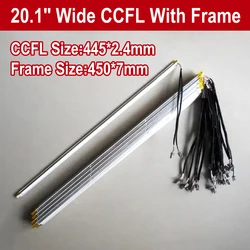 4PCS 20.1'' inch wide dual 4 lamps CCFL with frame,LCD backlight with housing,445mm CCFL with cover FRAME 450mm x7mm