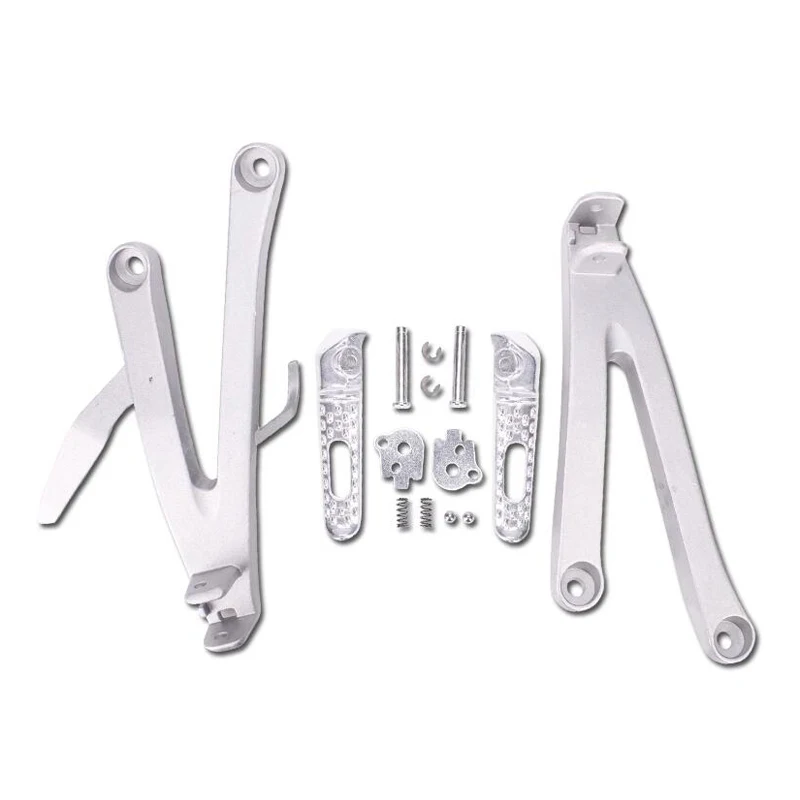 

Motorcycle Aluminium Rear Passenger Footrest Foot Pegs Brackets for Honda CBR600RR CBR 600 RR F5 2007-2014 2008 2009 2010 2011