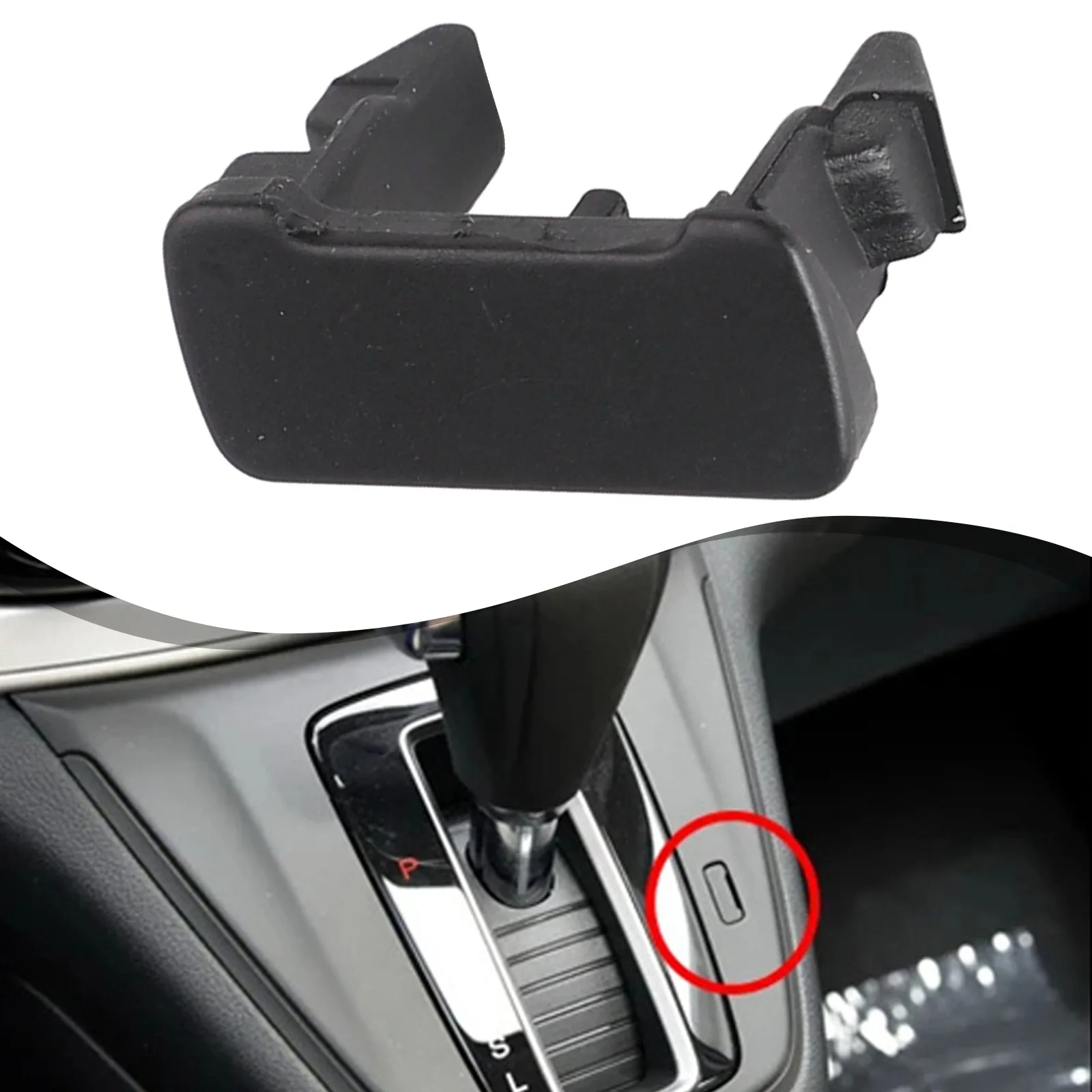 

Car Interior Accessory Shift Lever Lock Cover Interior Upgrade Modern Aesthetic Upgrade For Shift Lever Protection
