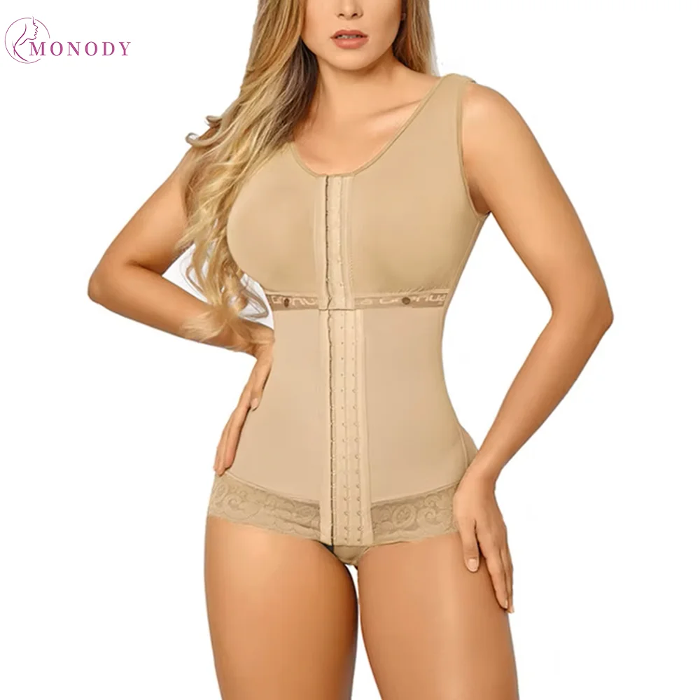 Fajas Women Butt Lifter Full Body Shapewear Weight Loss Tummy Control Bbl Waist Trainer Slimming Compression Shaper