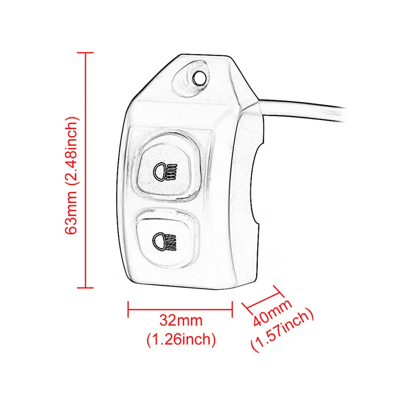 Motorcycle Fog Lights Wiring Harness Handle Switch Push Button For BMW R1200GS R 1200 GS R1250GS F850GS F750GS ADV Adventure LC