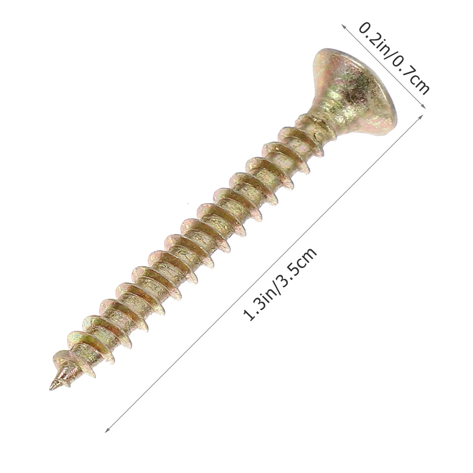 165 قطعة الذاتي التنصت الخشب شقة رئيس السحابات للأثاث النجارة إصلاح الزنك مطلي مجموعة مسامير مسامير النجارة #4