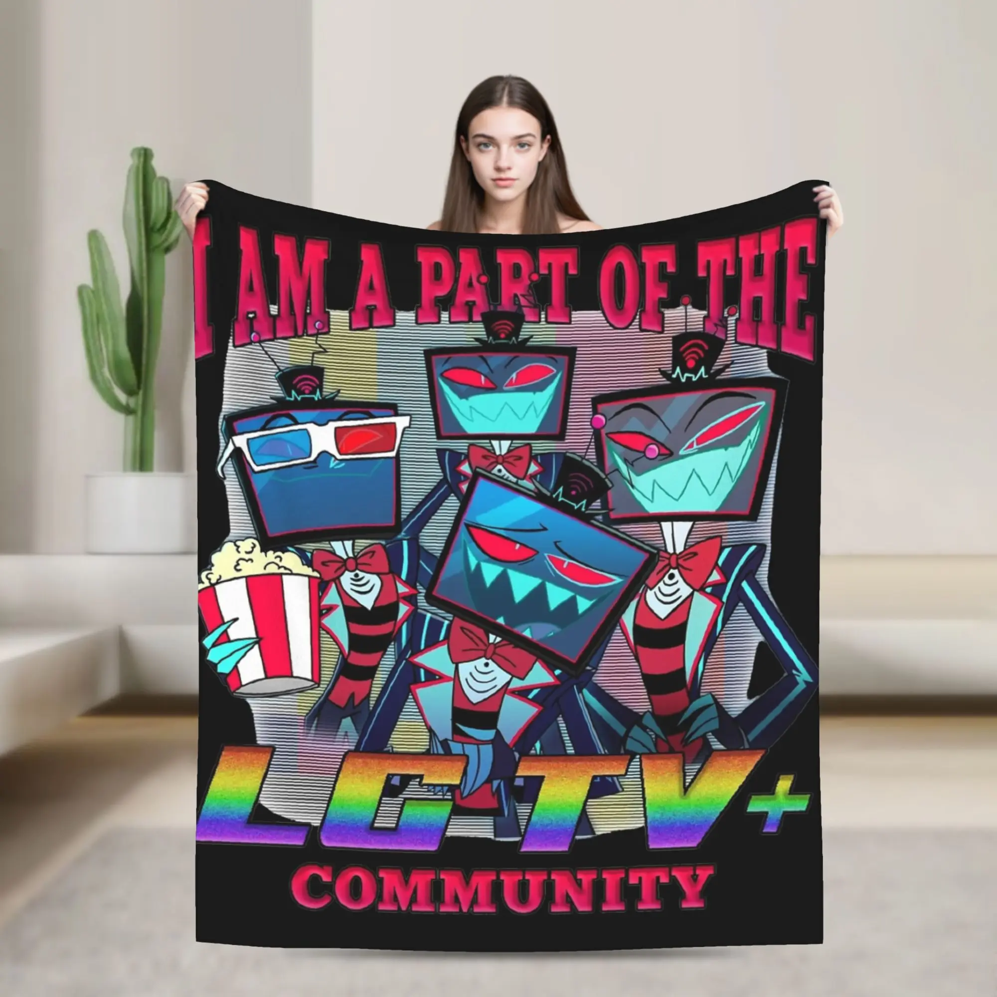 

Vox Hazbins отели LG ТВ одеяло фланелевое летнее портативное мягкое одеяло для домашнего офиса одеяло