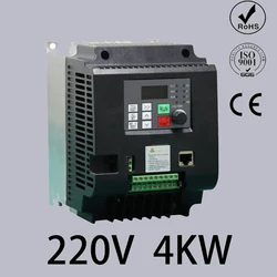 NFLIXIN VFD INVERTER 9600 220V 0.75KW/1.5KW/2.2KW/4KW/5.5KW/7.5KW 1HP Variable Frequency Drive Converter for Motor Speed Control