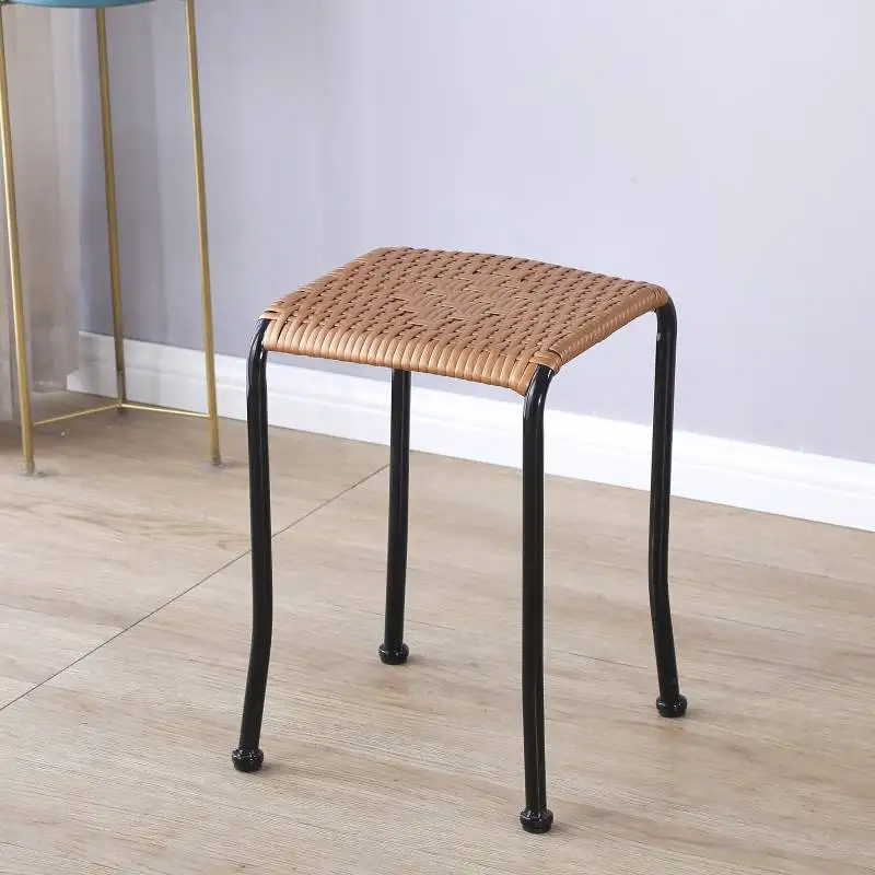 

Rattan dining stool chair coffee table stool