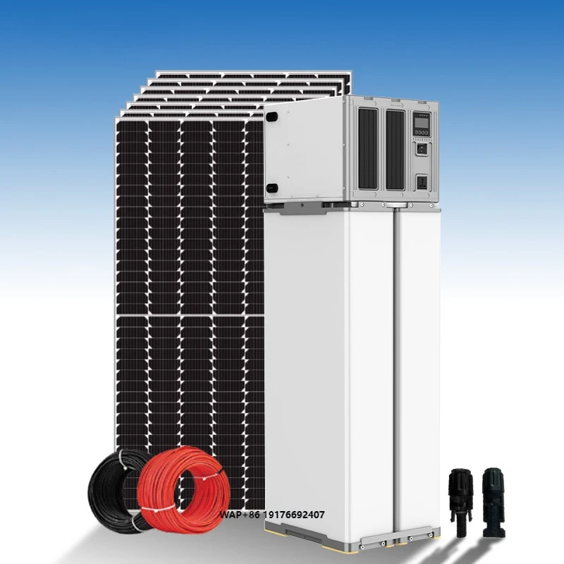 Blue Carbon 220V 380V Single Three Phase All in One Solar Energy System Lifepo4 Battery 15kWh 30kWh 45kWh Solar Power Station
