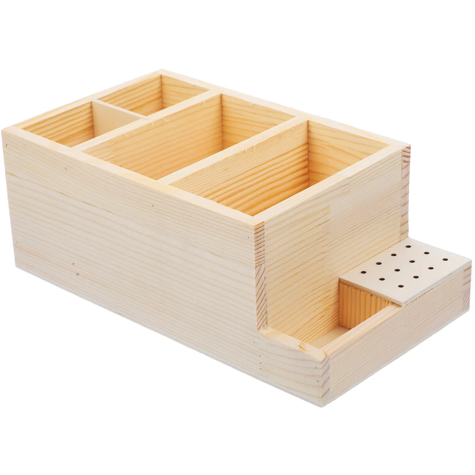 

Sturdy Wooden Nail Drill Bit Storage Case Organizer for Manicure Grinding Heads Desktop Display Nail Salon Tool Holder